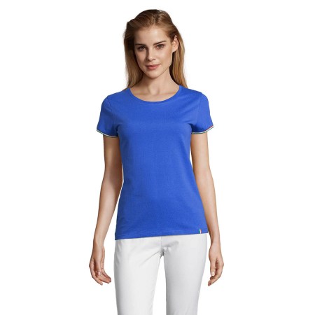 Γυναικεία μπλούζα (Rainbow Women 03109) μπλε/πράσινο